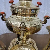 سماور ذغالی برنز|سماور، چای‌ساز، قهوه‌ساز|اردبیل, |دیوار
