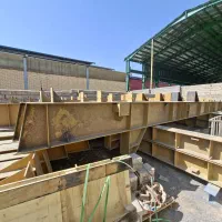 تیر آهن اسکلت ویلا ساختمان سوله  تیر و پل جرثقیل|مصالح و تجهیزات ساختمان|تیران, |دیوار