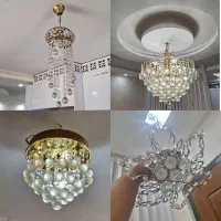 فروش ۴ عدد لوستر|لوستر و چراغ آویز|همدان, |دیوار