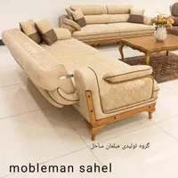 مبل مدرن اشکی 8نفره پرطرفدارترین مبل تخت شو شرکتی|مبلمان خانگی و میز عسلی|آبیک, |دیوار