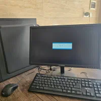 سیستم کامل کامپیوتر به همراه پرینتر|رایانه رومیزی|رشت, معلم|دیوار