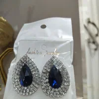 گوشواره مجلسی نگین دار|بدلیجات|تبریز, |دیوار