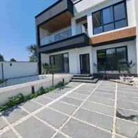 ویلا استخردار نما مدرن ژورنالی در منطقه آزاد انزلی