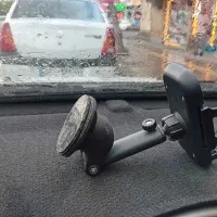 هولدرموبایل طرح جرثقیلی هرحالته/معاوضه باچراغ قوه