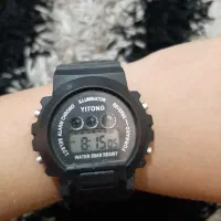 ساعت مشکی اسپرت