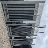 درب حیاط و میلگرد