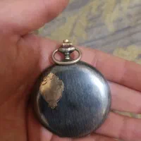 ساعت لوکس نقره آبکاری طلا وزن بالا