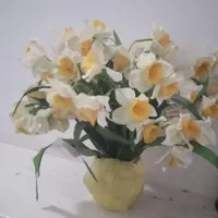 انواع گل های مصنوعی باگلدان