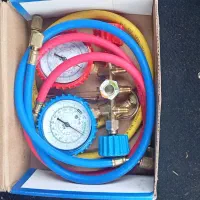 فلر و گیج دوقلو کازگیری کولر گازی|ابزارآلات|اهواز, سید خلف|دیوار