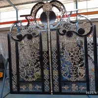 دروپنجره فلزی .چهارچوب پهن .فرم .پله.حفاظ ونرده