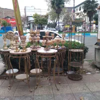 استند کنار سالنی و جا شمعی