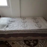 تخت خواب یک نفره با تشک|تخت و سرویس خواب|مشهد, بهارستان|دیوار