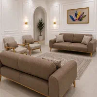 مبل نگین ۷ نفره روبروی اتکا مدل پانیا