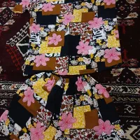تیشرت شلوارک نخی بچه گانه