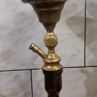 قلیان برنجی تنه یخدان دار