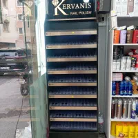 استند لاک با نور پردازی کامل و قفسه