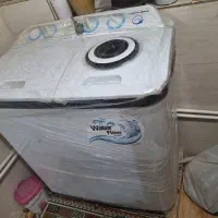 لباسشویی دوقلو ظرفیت۹.۶کیلویی پاکشوما درحد نو