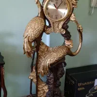 ساعت ایستاده طرح فلامینگو جنس پلی استر