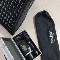 فلش، تریگر، سافت باکس گودوکس|دوربین عکاسی و فیلم‌برداری|شیراز, شهرک گلستان|دیوار