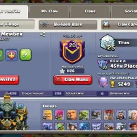 اکانت کلش لول ۲۲۷ تان ۱۷|کنسول، بازی ویدئویی و آنلاین|بومهن, |دیوار