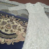 لباش جشن عروس سفید زنانه|لباس|فولادشهر, مسکن مهر فولادشهر|دیوار