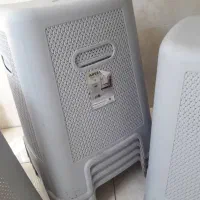 صندلی پلاستیکی و میز گرد|میز و صندلی غذاخوری|فردیس, شهرک ارم|دیوار