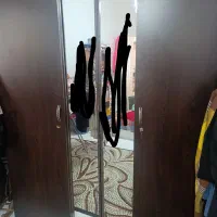 کمد دو تیکه بزرگ و جادار سالم|جاکفشی، کمد، دراور|ارومیه, |دیوار