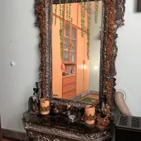 آینه سلطنتی به همراه شمعدان