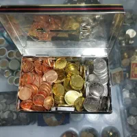 سکه خارجی 25 و 50 و 100 دینار