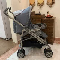 کالسکه عصایی ایتالیایی تحمل وزن بالا محکم و روان