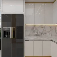 کابینت کمد کاغذدیواری نقاشی سقف کاذب کفپوش پارکت