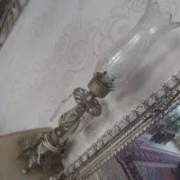 میز جلو مبلی و کنسول و شمعدان برنجی