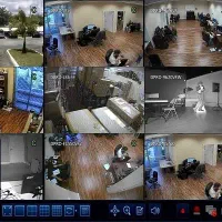 نصاب دوربین مدار بسته  و دزگیر انتقال تصویر ‌