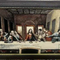 تابلو فرش شام اخر