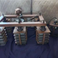 لوستر ۶شعله|لوستر و چراغ آویز|ساری, |دیوار