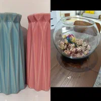 گلدان ها و تنگ گل خشک همش باهم ۴۲۰