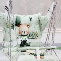 تاب گهواره ای دو رو مخملی کودک/سیسمونی ریسمان سنج|اسباب و اثاث بچه|اهواز, طالقانی|دیوار