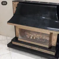 بخاری شومینه گاز سوز|بخاری، هیتر، شومینه|بروجن, |دیوار