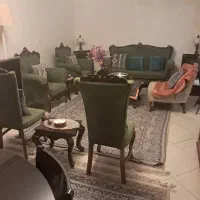 مبلمان هفت نفره کاملا سالم و در حد نو