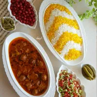 پلو خورشت خلال بادام کرمانشاهی|خوردنی و آشامیدنی|ساری, |دیوار
