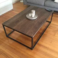 میز چوب و فلز