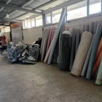 انبار‌بنر برزنت چرمی‌ نخی ۹لاشید سبز۹۰