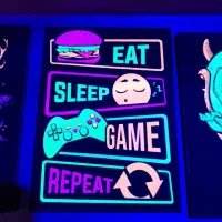 تابلو بلکلایت برای گیمنت سری دوم Blacklight