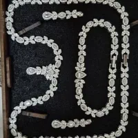 ست نقره زنانه نو و سالم|جواهرات|اصفهان, مفتح|دیوار