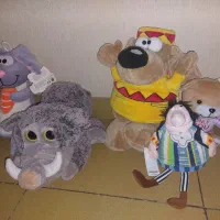 عروسک پولیشی ولنتاین خرس تدی سگ میمون گوریل خرگوش