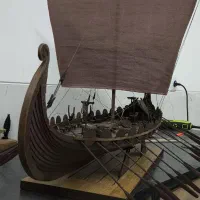 فروش ماکت کشتی وایکینگا اصلی|مجسمه، تندیس، ماکت|یزد, |دیوار