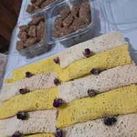 شیربنی جات محلی گیلان .رسته خشکار وحلوا