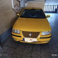 ماشین سمند تاکسی با خط