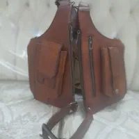 چرم دست دوز. کیف مدارک. کیف کمری