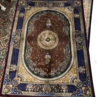 فرش ابریشم/ابریشم ماشینی/ کاملا نو/قالیچه